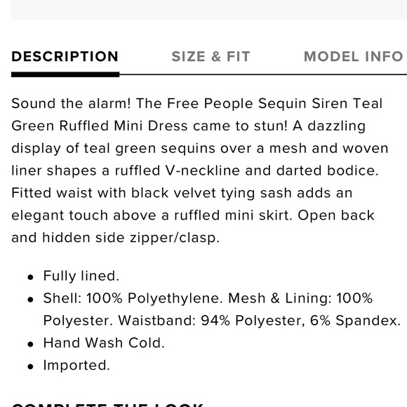 Free People sequin dress - Picture 7 of 7